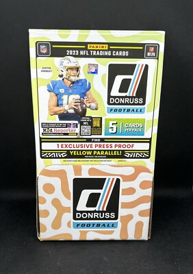 2023 PANINI DONRUSS FOOTBALL GRAVITY FEED BOX - 42 PACKS Free Shipping