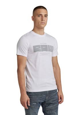 

Мужская тонкая футболка с рисунком RAW G-Star Raw, T-Shirt