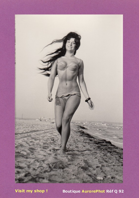 Photo De Presse 1961 : Miss Marseille, Rolande Callier En Camargue -Q92