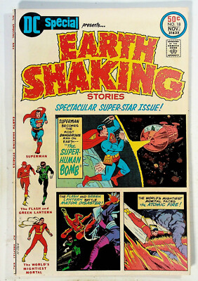 DC Special #18 1975 Earth Shaking Stories