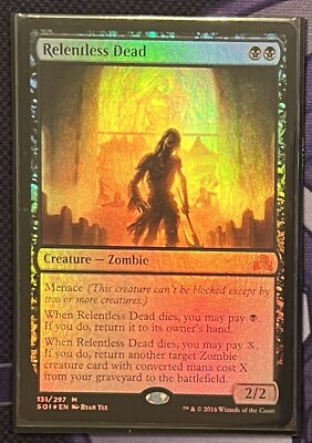Foil Relentless Dead NM+ Shadows Over Innistrad