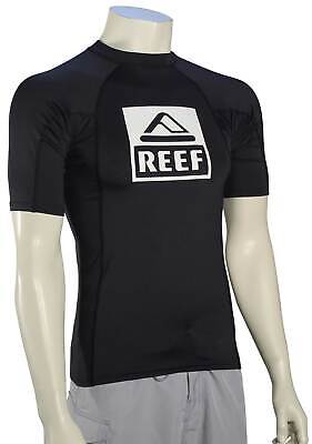 Рашгард Reef Logo SS — черный — новинка