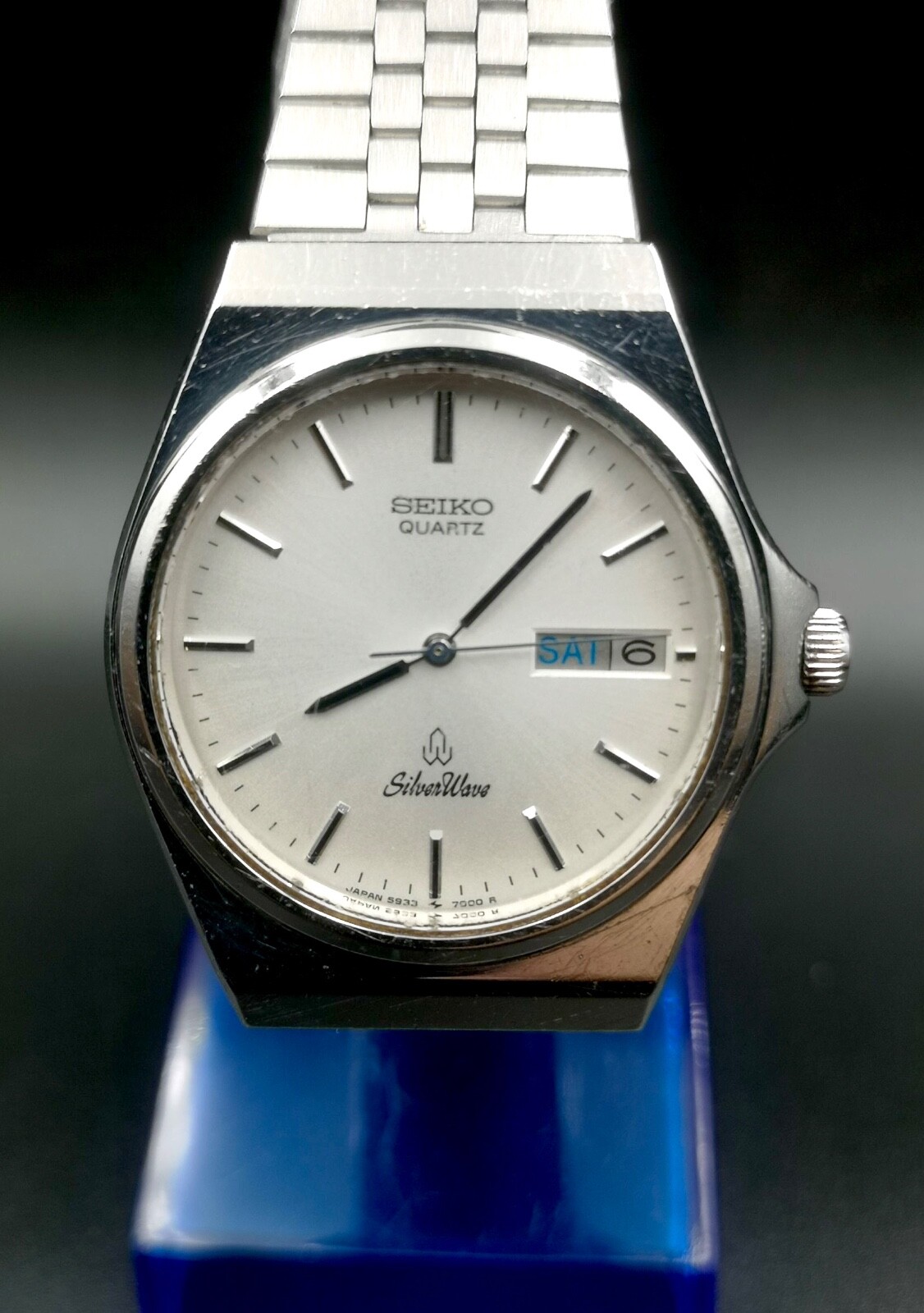 Vintage Seiko Silver Wave Men's quartz watch. 5933-7000. | eBay Vintage Seiko Silver Wave Men's quartz watch. 5933-7000. | eBay