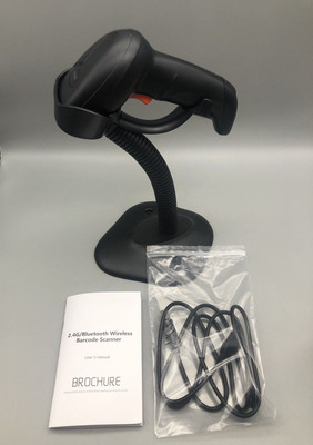 Symcode Wireless 2D Barcode QR Bluetooth Scanner w/Auto-Sensing Stand *READ