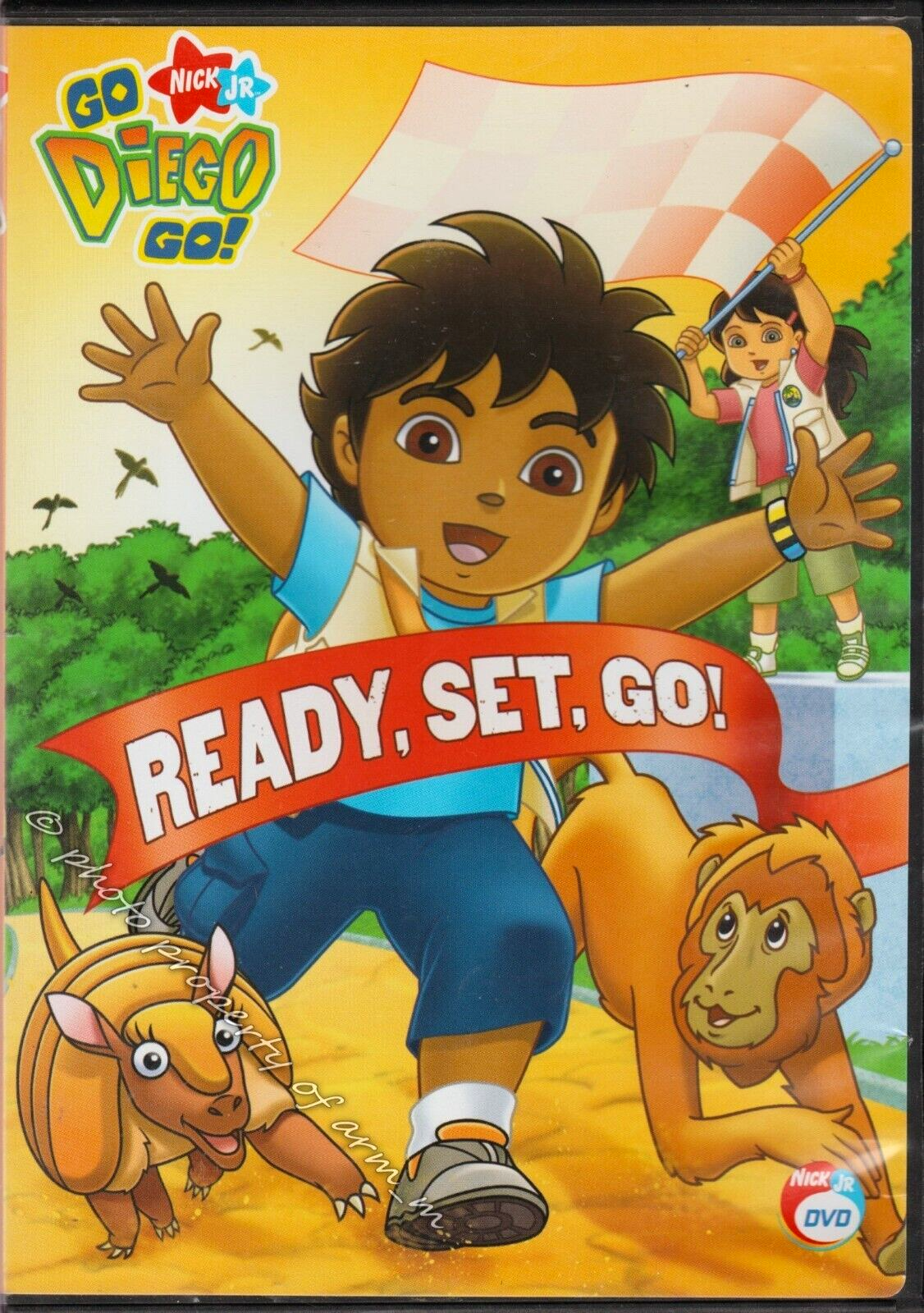 Go Diego Go - Ready, Set, Go (Nick Jr. DVD, 2007) Very Good