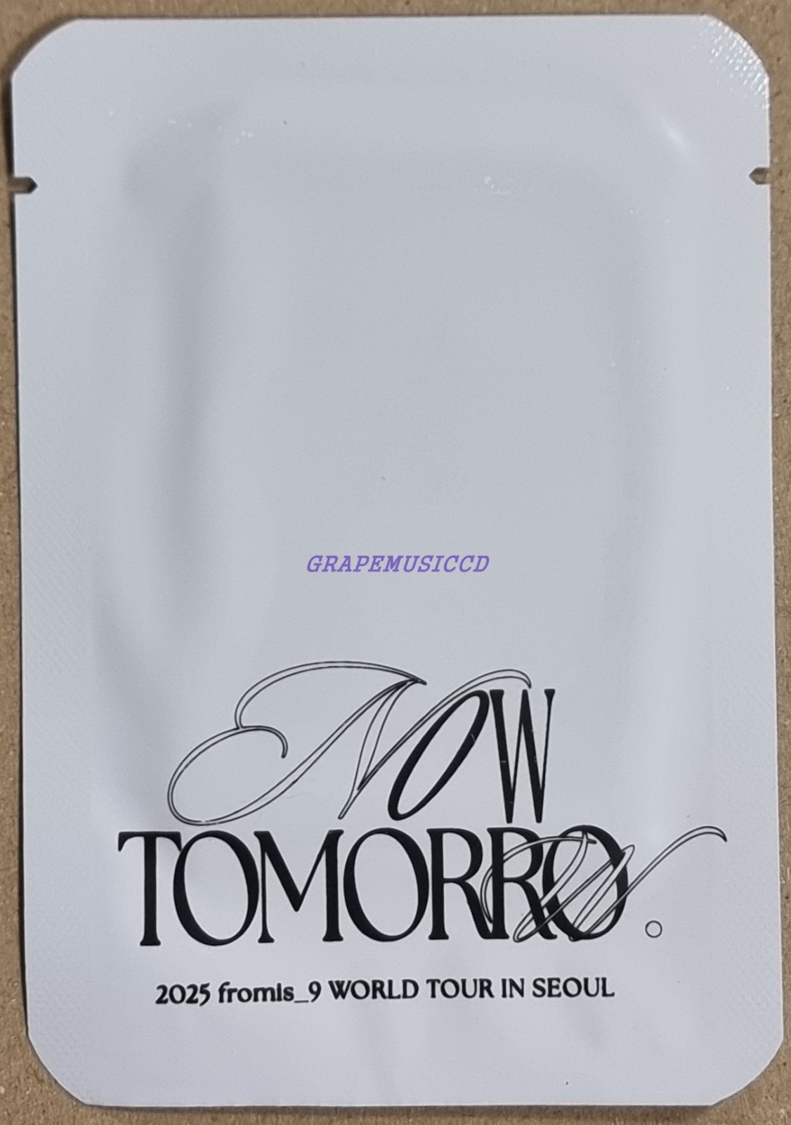 2025 fromis_9 WORLD TOUR NOW TOMORROW. IN SEOUL OFFICIAL MD