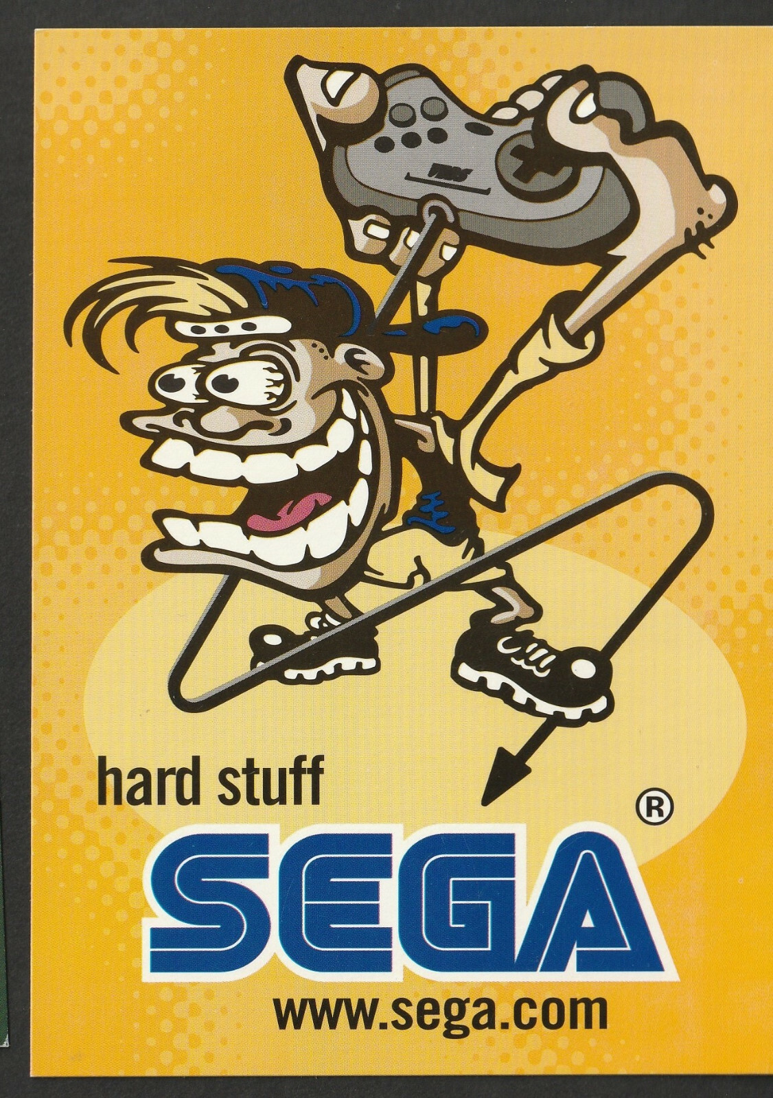 高速 割引 2025 東日本 1997 Hard Stuff Sega Genesis Postcard Nation Advertising Nintendo Switch