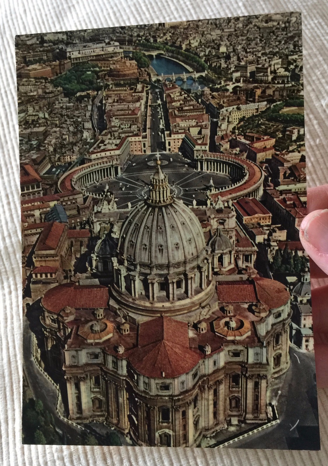 vintage postcard Vatican City Rome Italy photo post card