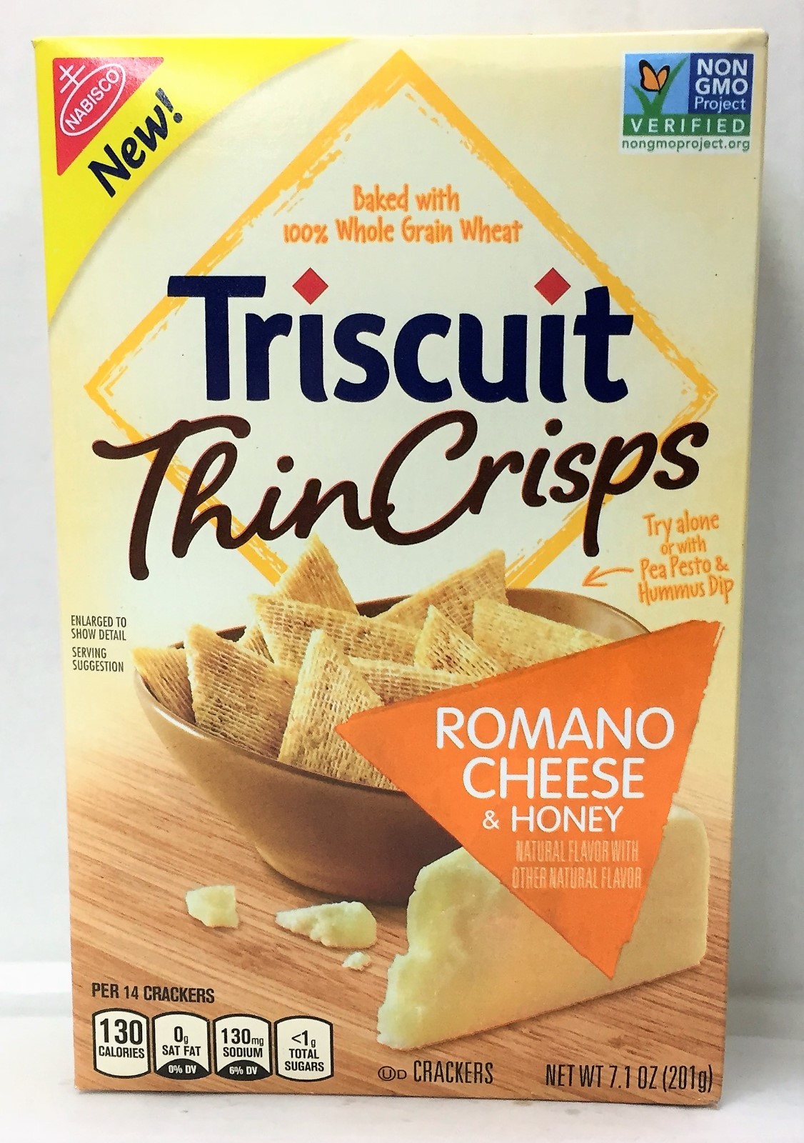 UPC 044000055707 product image for Nabisco Triscuit Thin Crisps Romano Cheese & Honey Crackers 7.1 Oz | upcitemdb.com