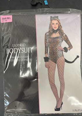 Leopard Bodysuit Adult M/L