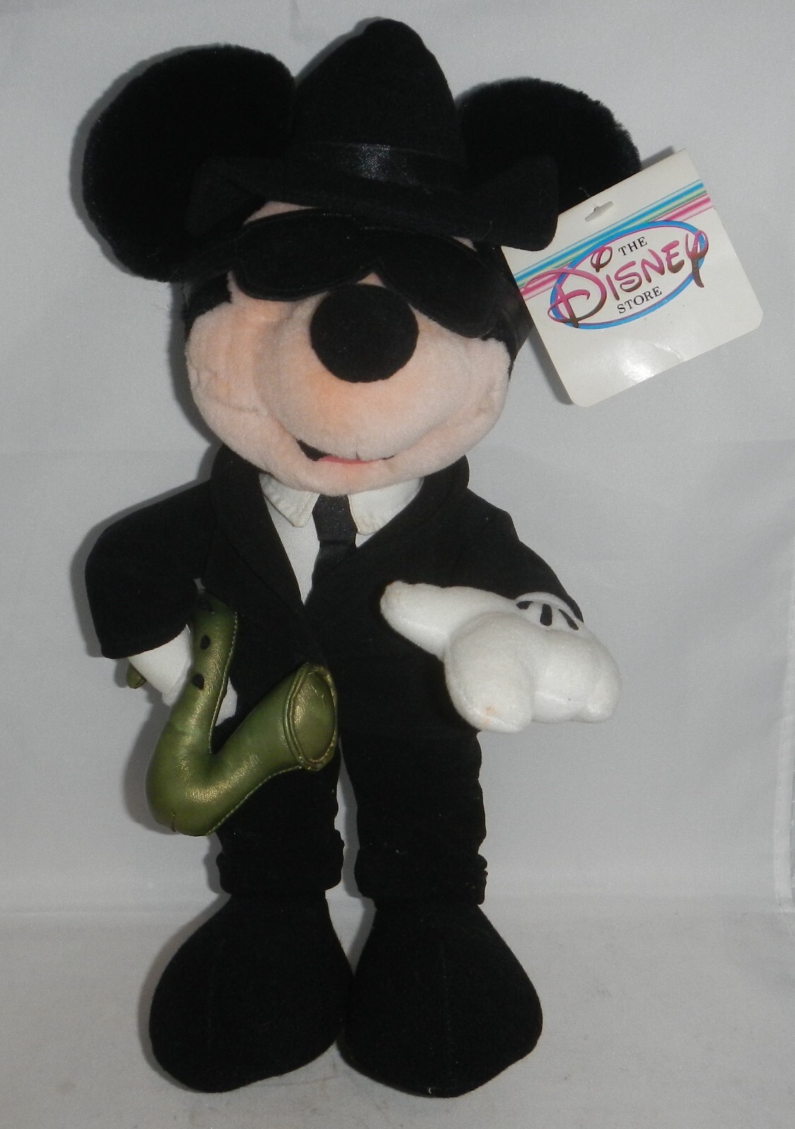 Disney Store Chicago Blues Mickey Mouse as Blues Brothers w