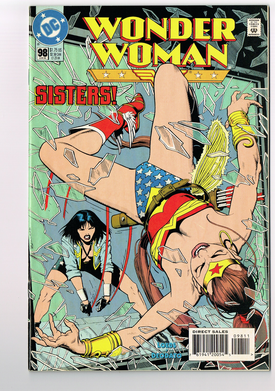 WONDER WOMAN #98 DC COMICS 1995 NM MIKE DEODATO JR. ART