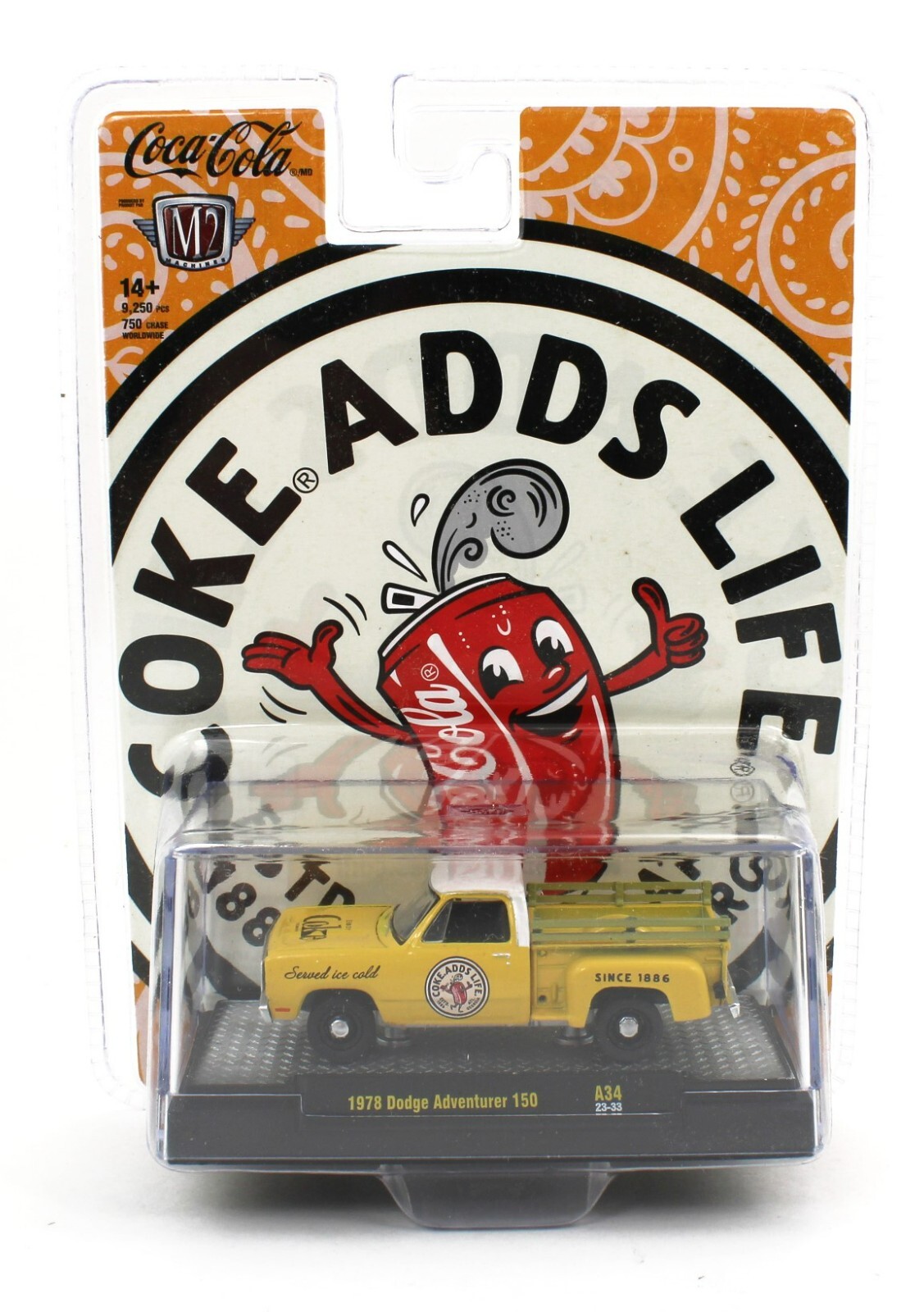 Coca-Cola 1978 Dodge Adventurer 150 ミニカー M2 Machines 1978 Dodge Adventurer 150 Coca-Cola A36 1:64 | eBay