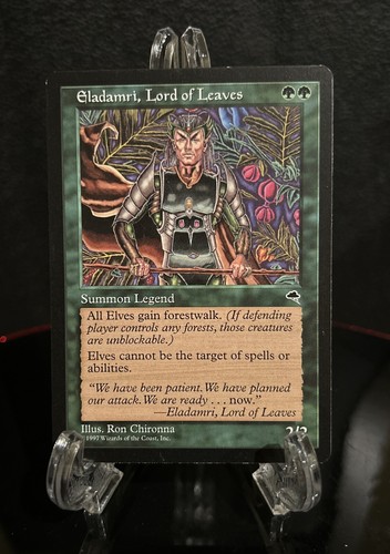 MTG Eladamri, Lord of Leaves TMP 2枚 EladamriLordOfLeaves__72401.