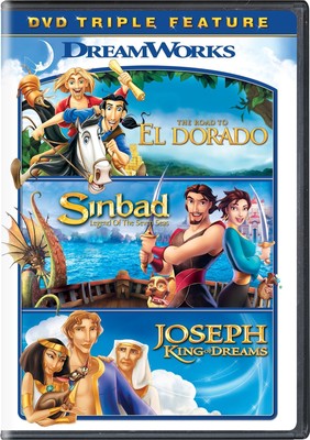 The Road to El Dorado / Sinbad Legend of the Seven Seas / Joseph... DVD Kevin 
