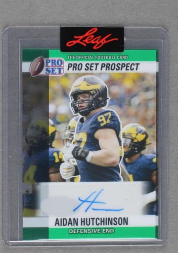 2022 Leaf Pro Set Metal Aidan Hutchinson #90-AH1