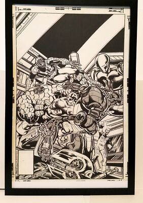 Captain America #249 by John Byrne 11x17 FRAMED Original Art Poster Marvel Comic