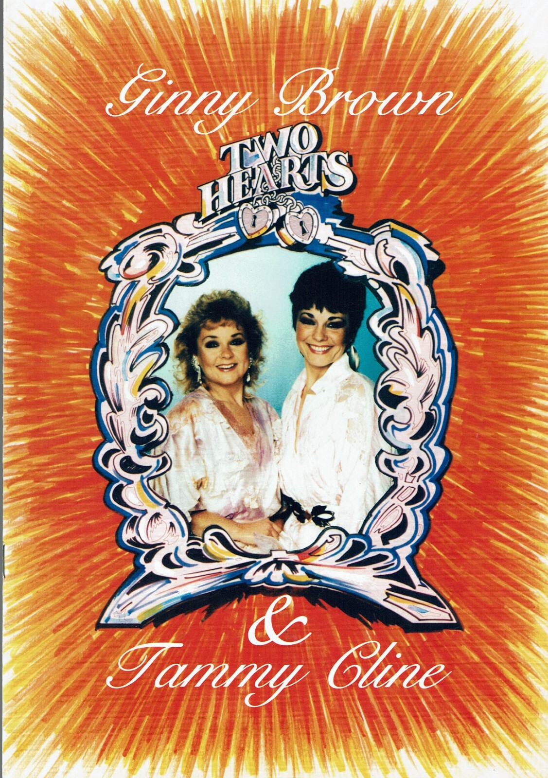 Tammy Cline & Little Ginny Two Hearts signed Photo and programme