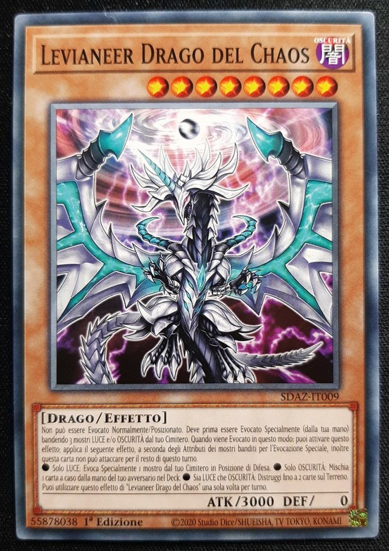 Levianeer Drago Del Chaos In Italiano Sdaz-It009 Comune Yugioh