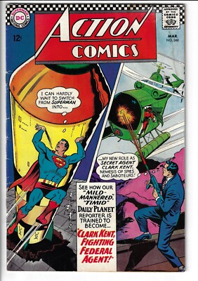 Action Comics #348 (1967) Curt Swan Cover
