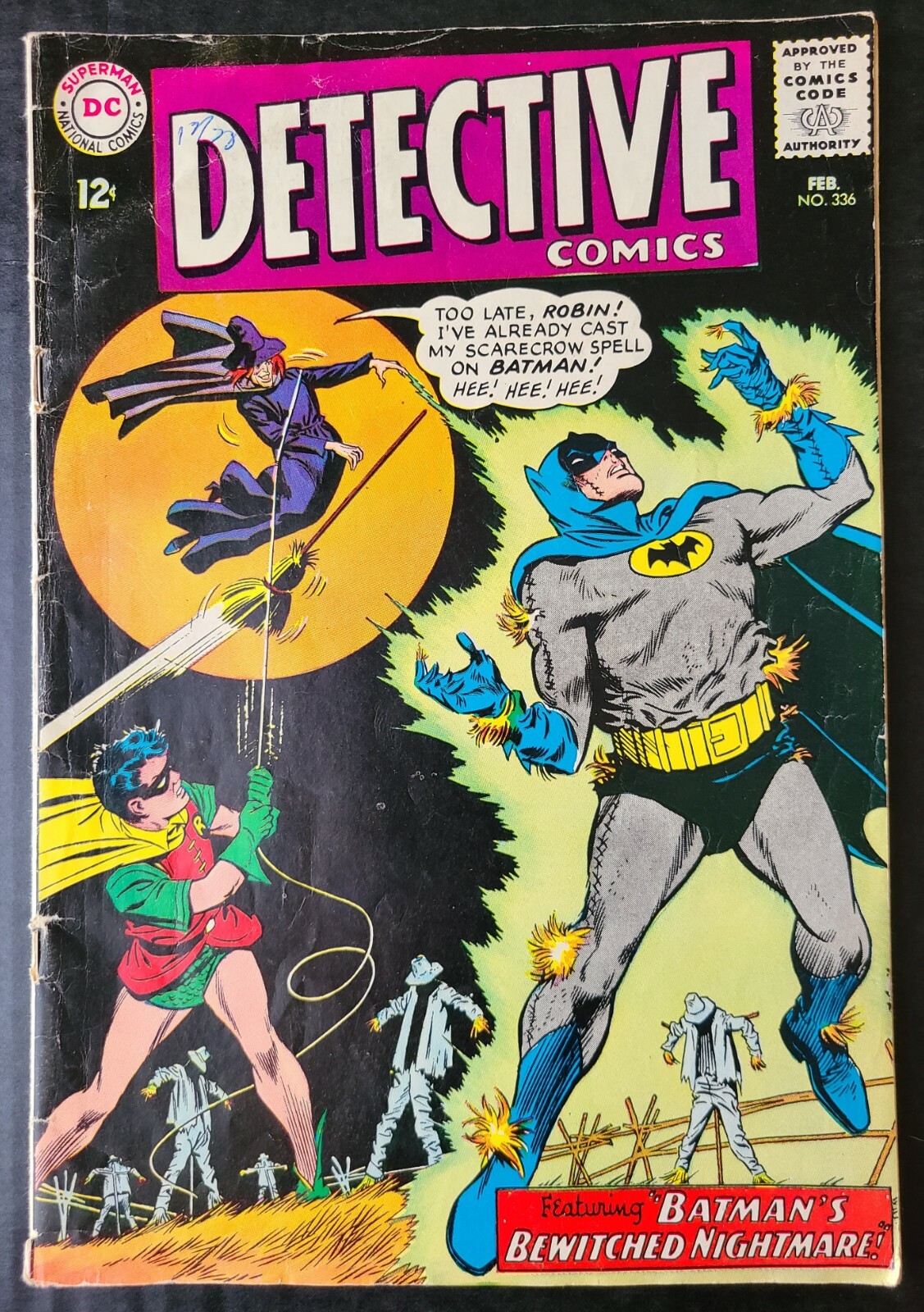 Detective Comics #336 (Feb. 1965, DC) -- feat. Batman with