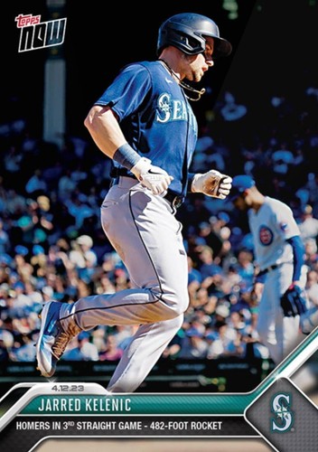 2023 Topps Chrome Update #USC68 Jarred Kelenic Pink Refractor