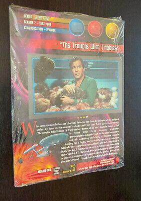 STAR TREK UNIVERSE (1997 Newfield) -- Trouble With Tribbles -- Sealed Binder Pk