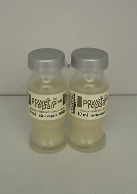(LOT of 2) LOREAL Serie Expert POWER DOSE Repair  Rinse Out Treatment .34 fl. oz
