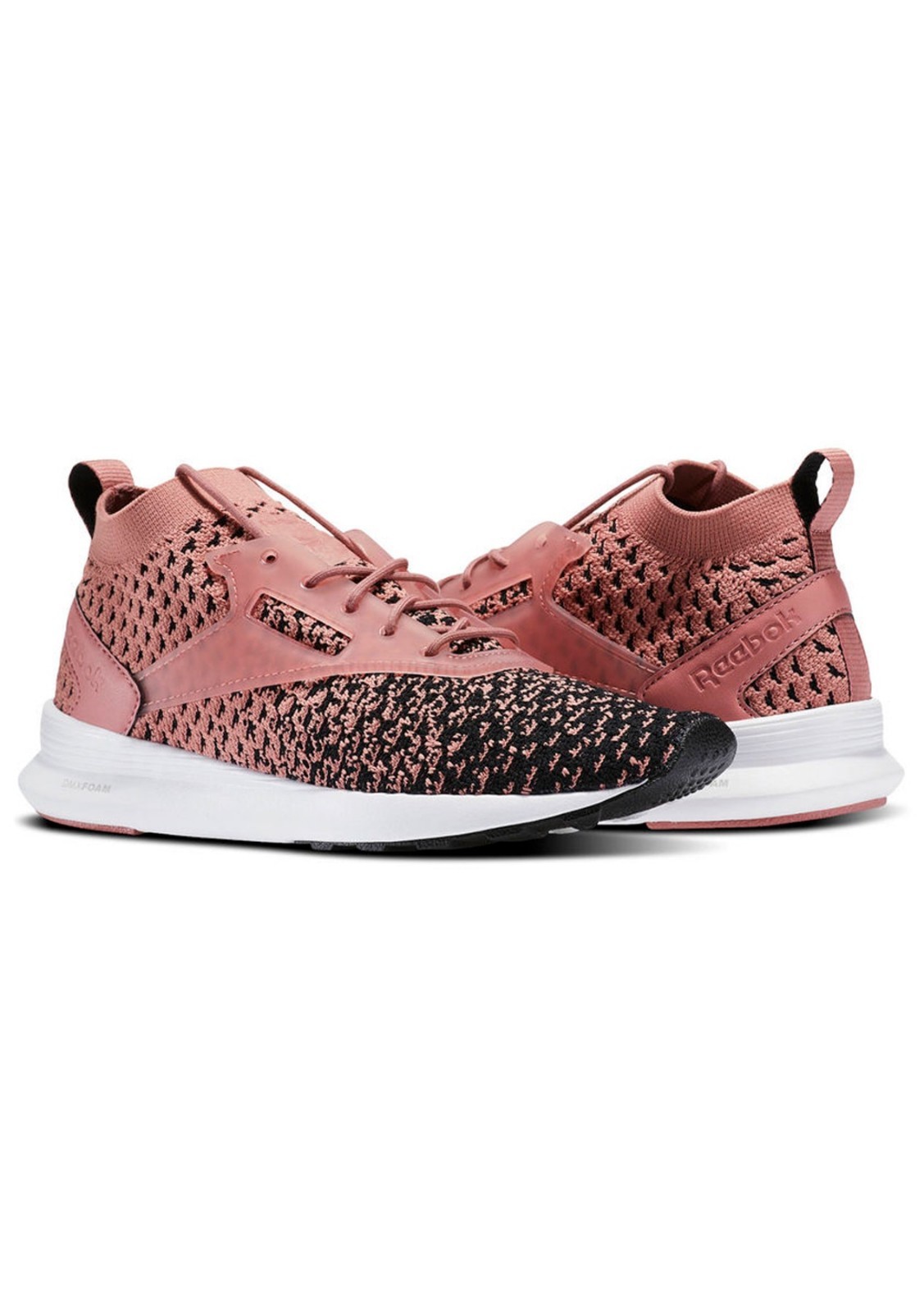 Reebok Classics Womens Zoku Runner Ultraknit Fade Trainers Sandy Rose