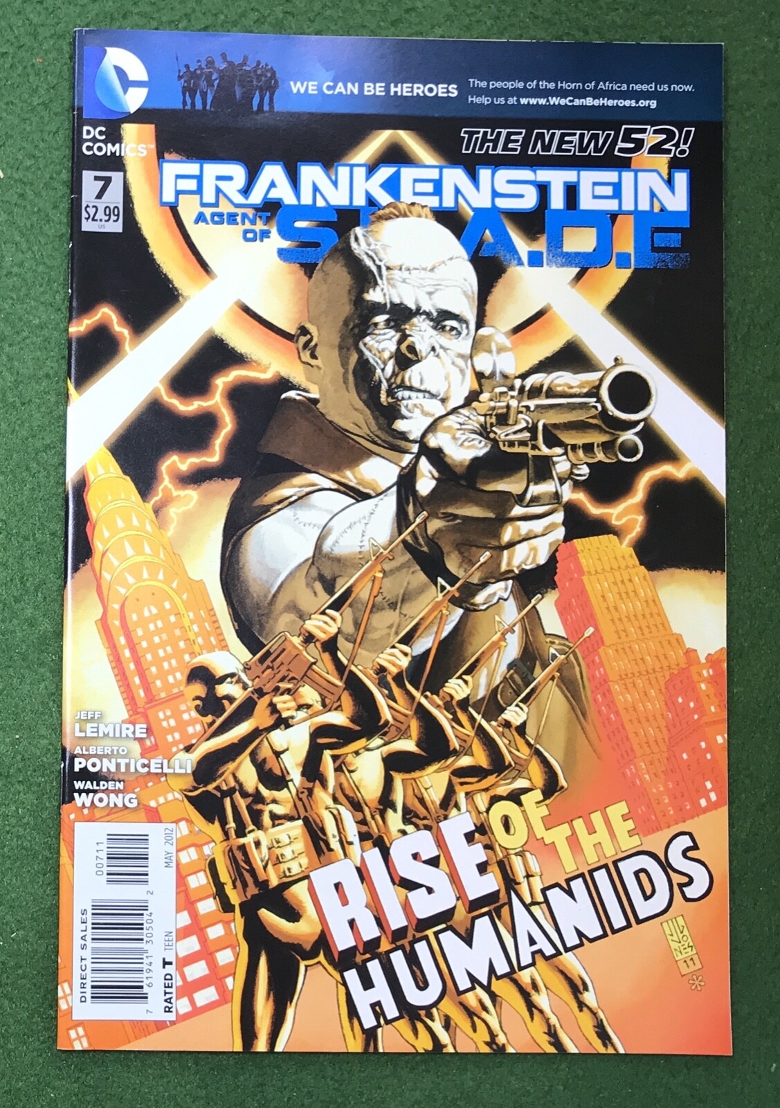 アメコミ sv Frankenstein Agent of SHADE #7 DC Comics Modern Age The New