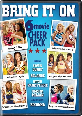 Bring It On 6-movie Cheer Pack DVD Kirsten Dunst NEW