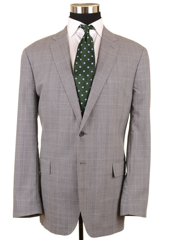 Todd Snyder Gray Glen Plaid Italian 130s Wool Mayfair Fit Sport Coat Jacket 46 L