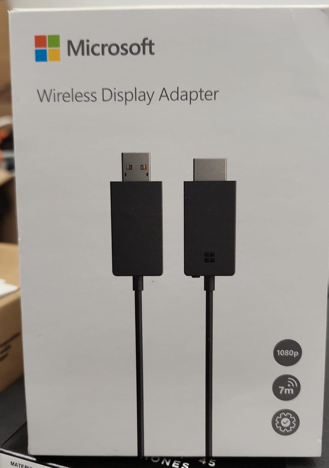 USBディスプレイアダプタ(ブラック) model 1733 Microsoft Wireless V2 Display Adapter model 1733 - USB/HDMI