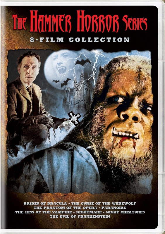 The Hammer Horror Series 8-Film Collection DVD Heather Sears NEW