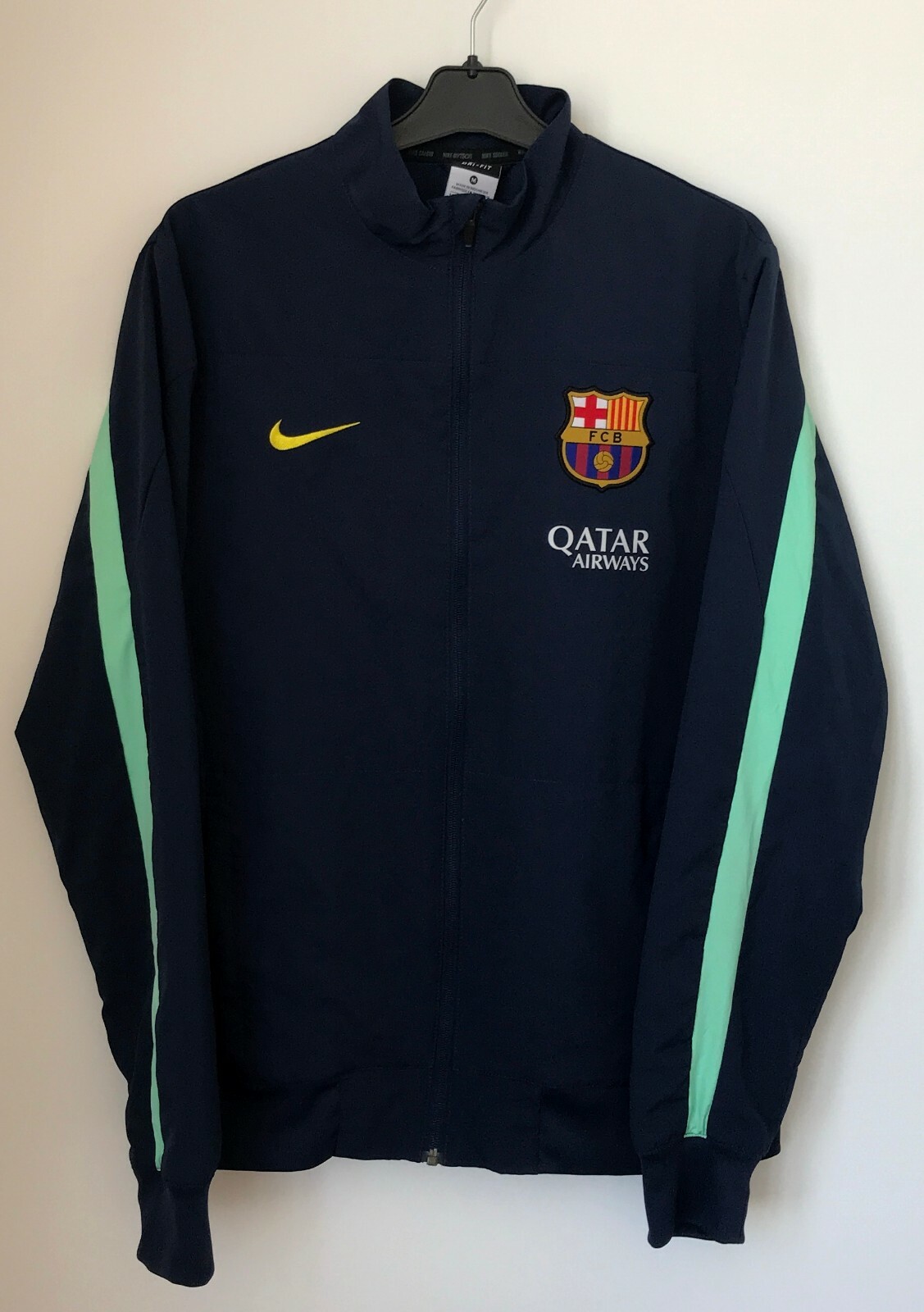 FC Barcelona Football Soccer Training Jacket Nike Size M | eBay