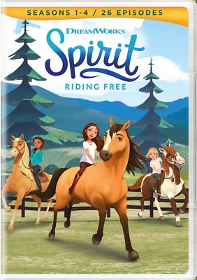 Spirit - Riding Free Season 1-4 DVD Amber Frank NEW