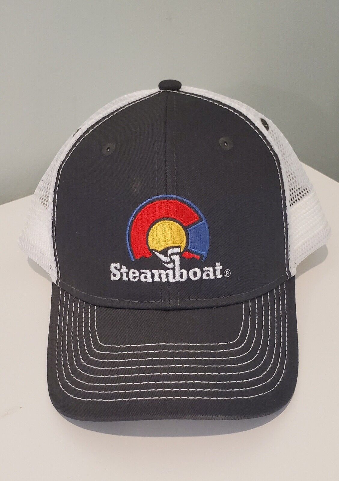 Baseball Cap Steamboat Colorado Adjustable Blue Hat **ouray Brand**