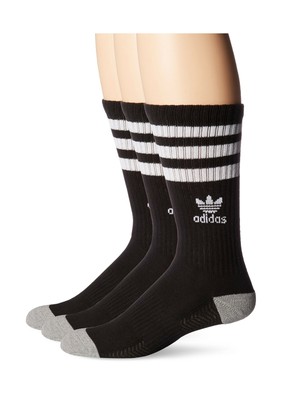 Men's Adidas 3-Pack Original Roller Crew Socks, Size One Siz