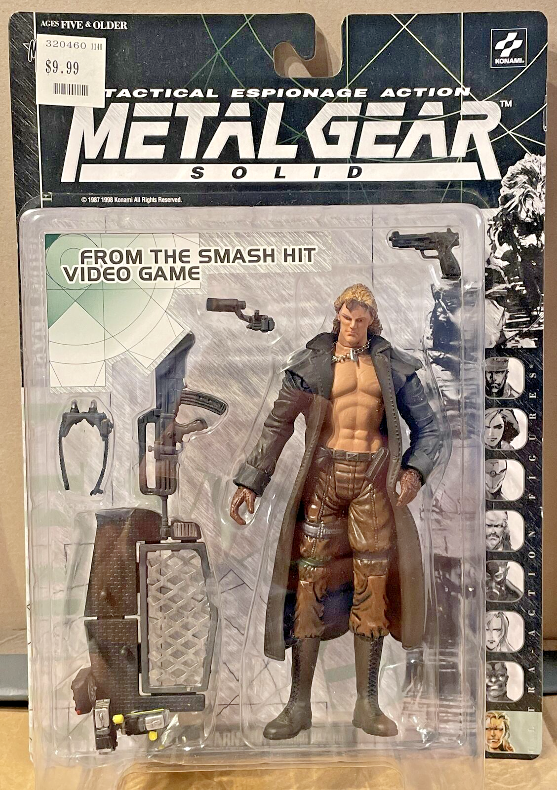 Solid Liquid Snake Tactical Action Figure Nip