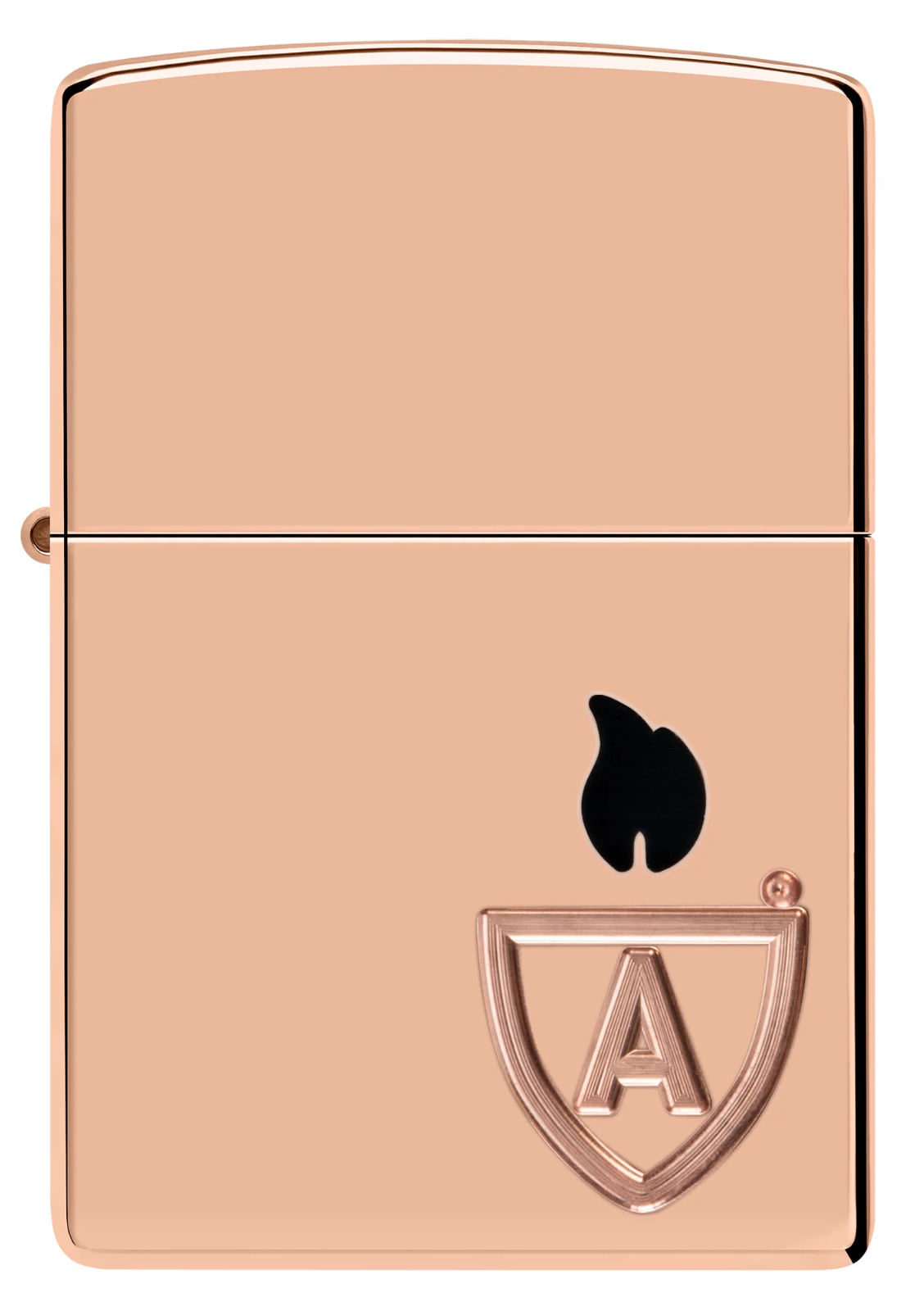 Zippo Limited Edition Lighter, Copper Armor with Epoxy Flame 46171