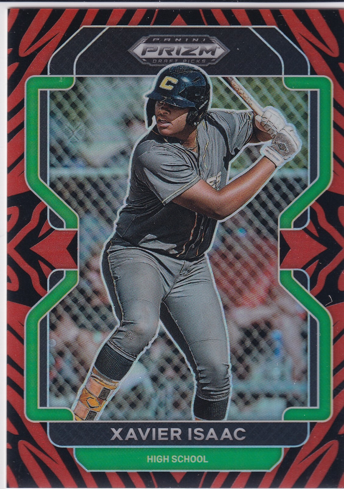 Xavier Isaac - /99 Tiger Stripes - 2022 Panini Prizm Draft