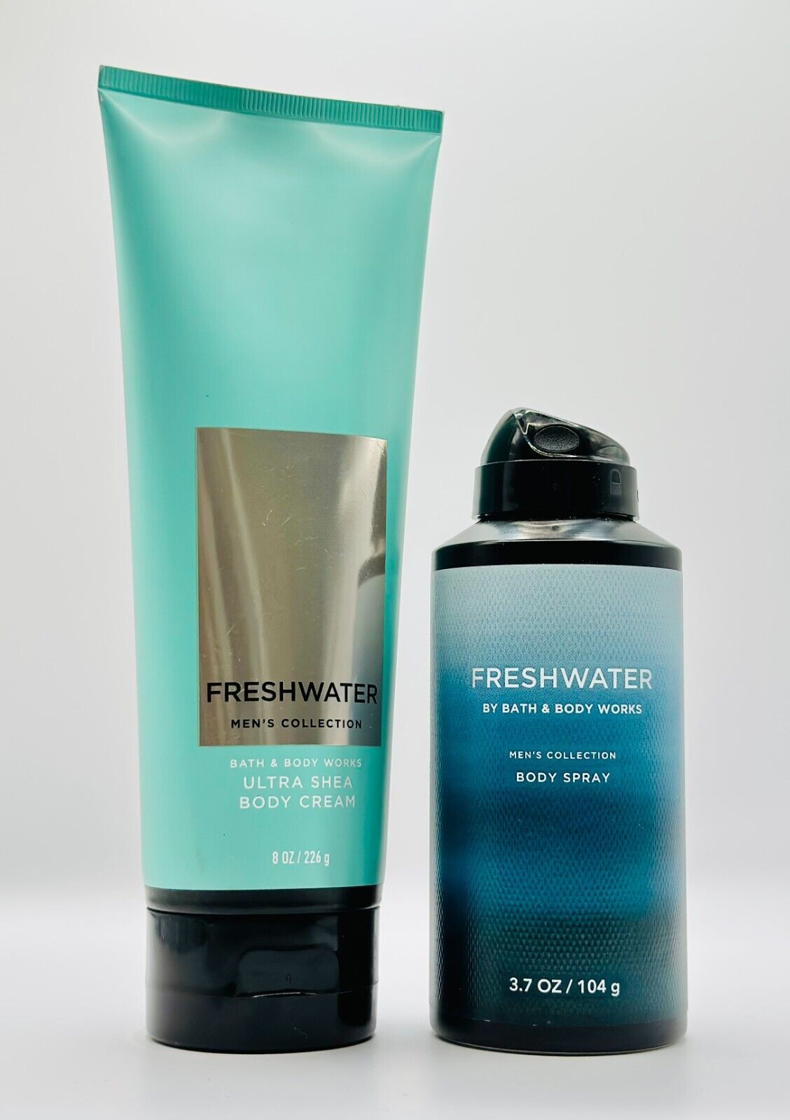 Bath and Body Works FRESHWATER - Full Size 2 PC Set - Men's Body Cream & Spray | eBay Bath and Body Works FRESHWATER - Full Size 2 PC Set - Men's Body Cream & Spray | eBay