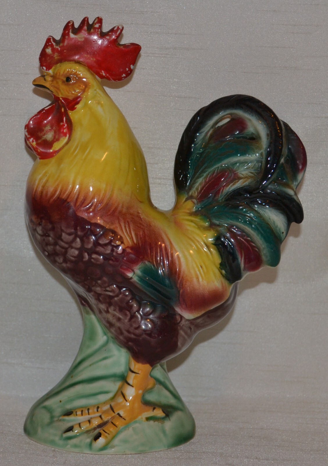 Ceramic Rooster Chicken Figure~8.5