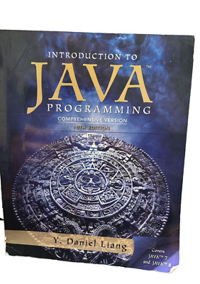 Intro to Java Programming, Comprehensive Version [10th Edition] Acceptable