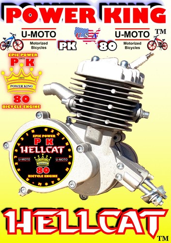 PERFORMANCE 2-STROKE 66cc/80cc MOTORIZED BIKE ENGINE ONLY FOR KITS AND BICYCLES