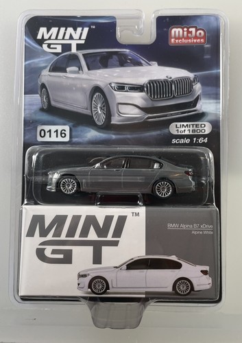 ミニカー Mini GT BMW Alpina B7 X Drive ( Chase ) CHASE CAR 1/64 Mini GT BMW 7 Series Alpina B7 xDrive (Chrome