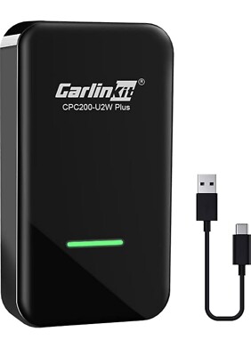 Wireless CarPlay Adapter CarlinKit Apple CarPlay USB Dongle Latest, Fastest C...