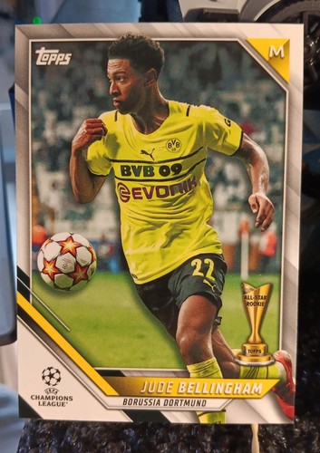 2021-22 Topps UCL #14 Jude Bellingham All-Star Rookie RC