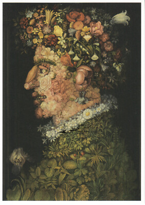 Kunstkarte: Giuseppe Arcimboldo - Allegorie des Frühlings