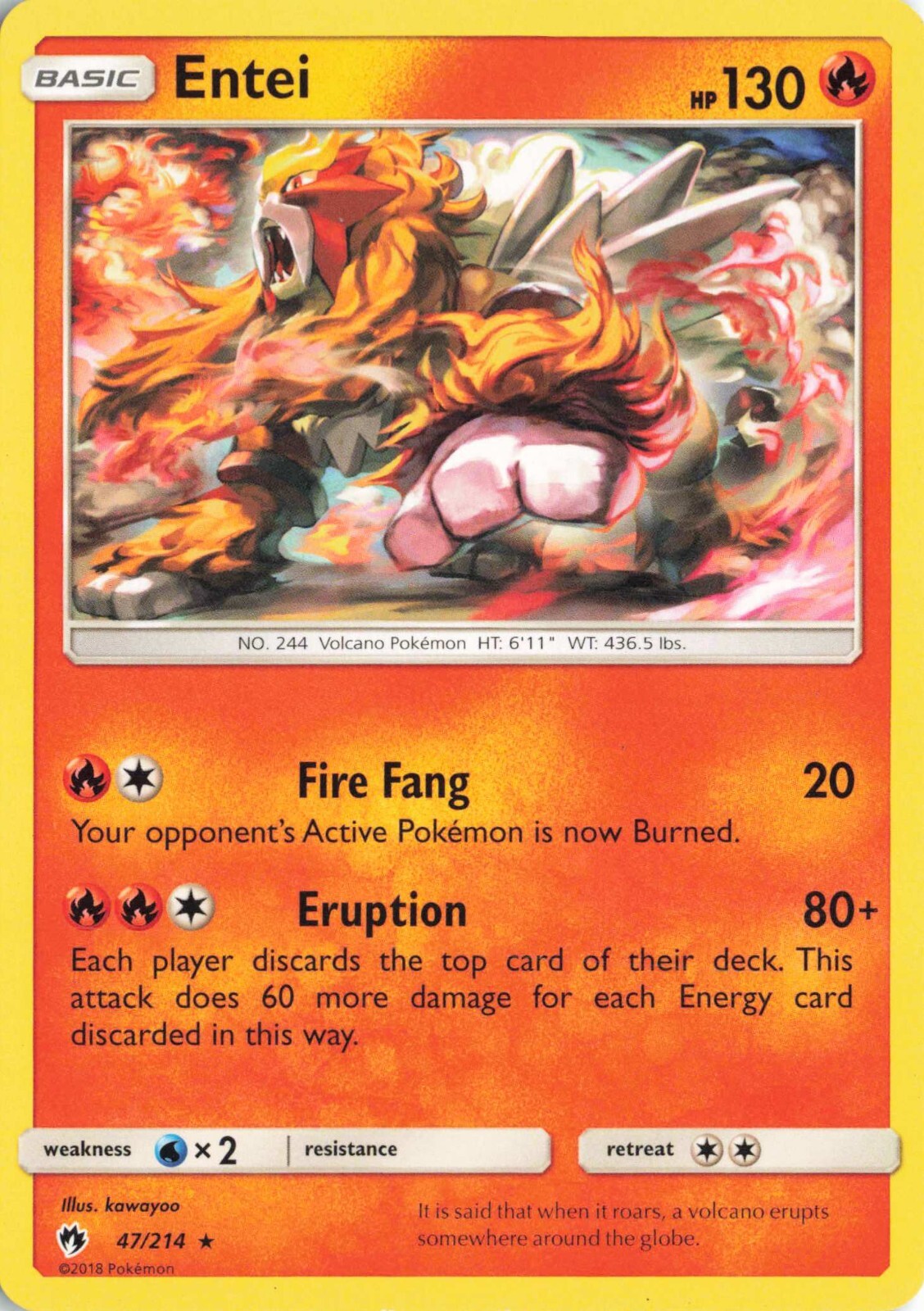 超激レア 美品 ポケモンカード エンテイ スター アンリミ Entei Pokemon Card Game/[SV4a] Shiny Treasure ex]Entei 028/190